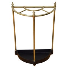 Porte-parapluie Demi Lune English Brass