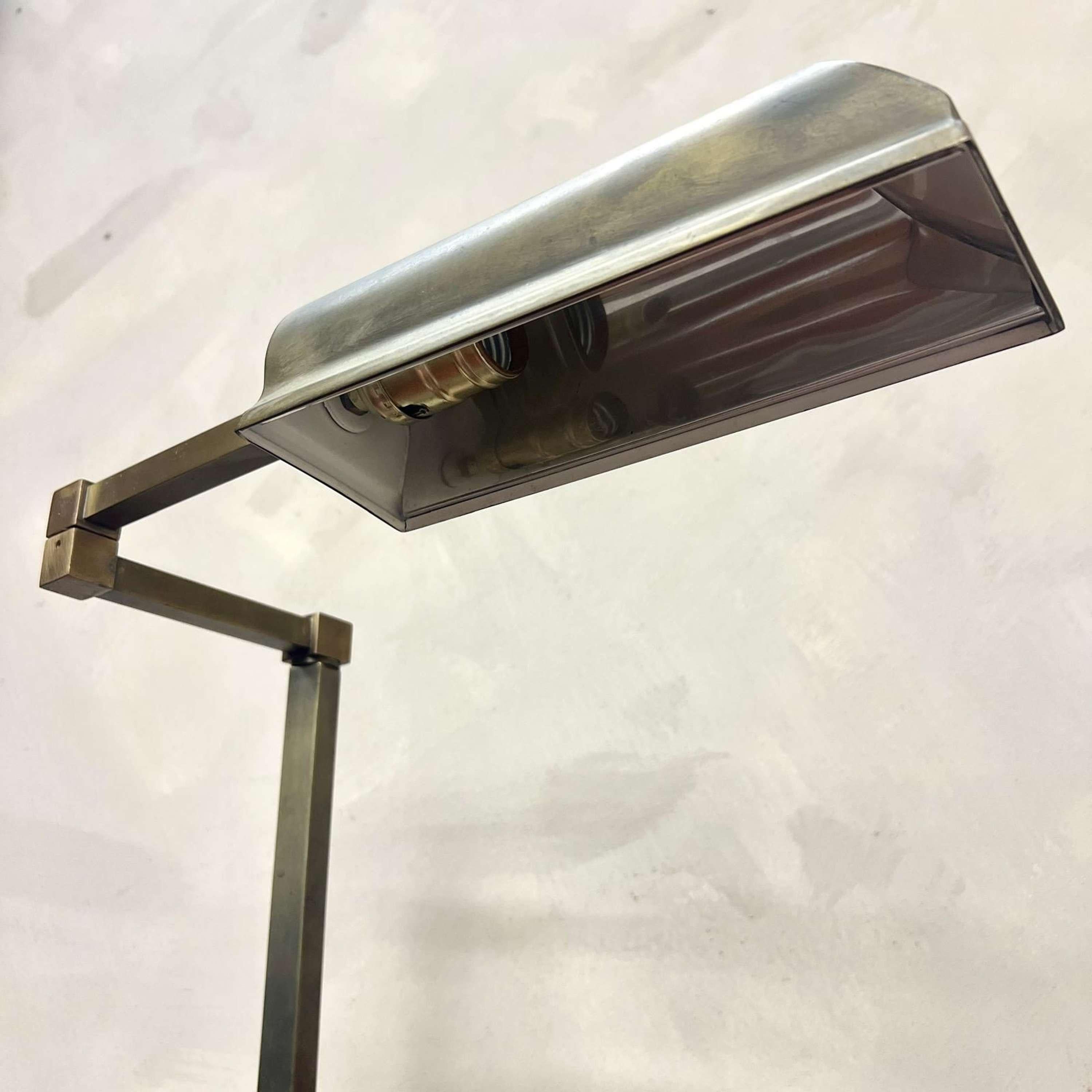 English Brass Desk Lamp In Good Condition In Southampton, GB