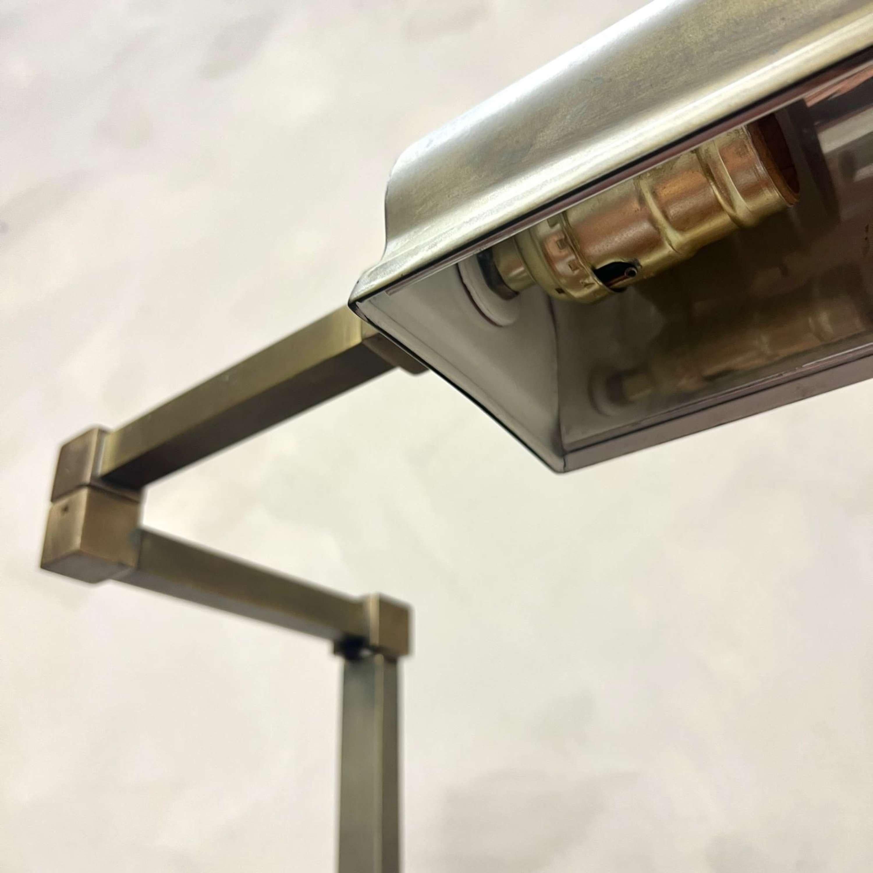 20th Century English Brass Desk Lamp