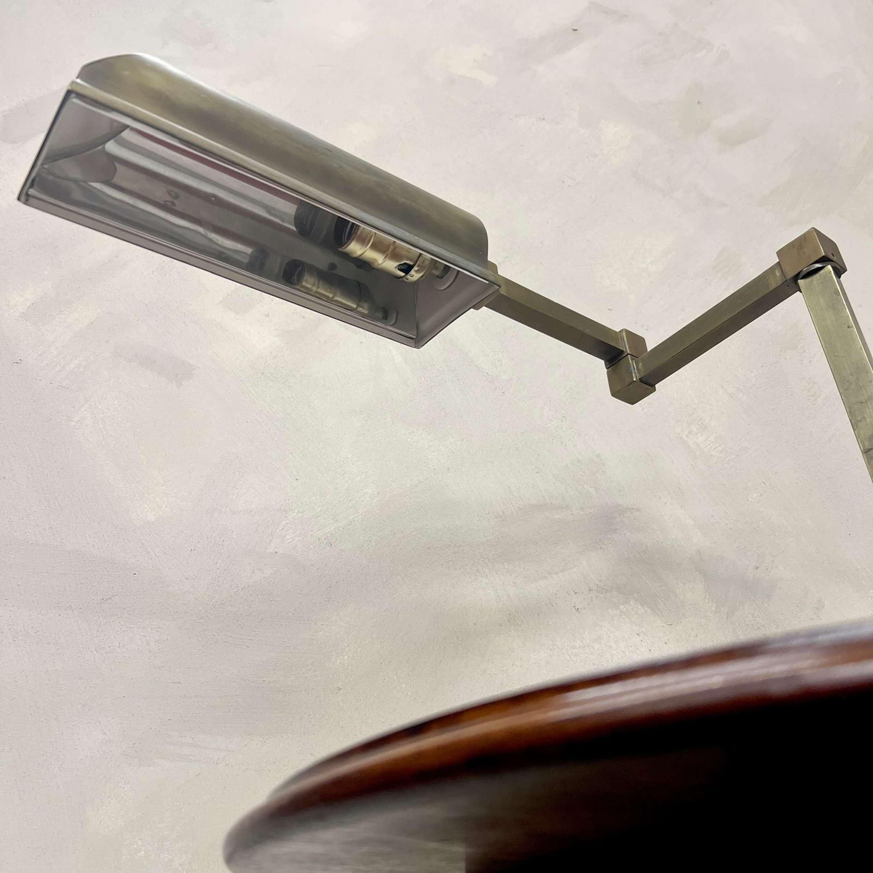 English Brass Desk Lamp 3