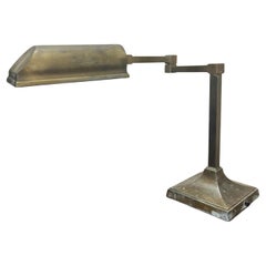 English Brass Desk Lamp