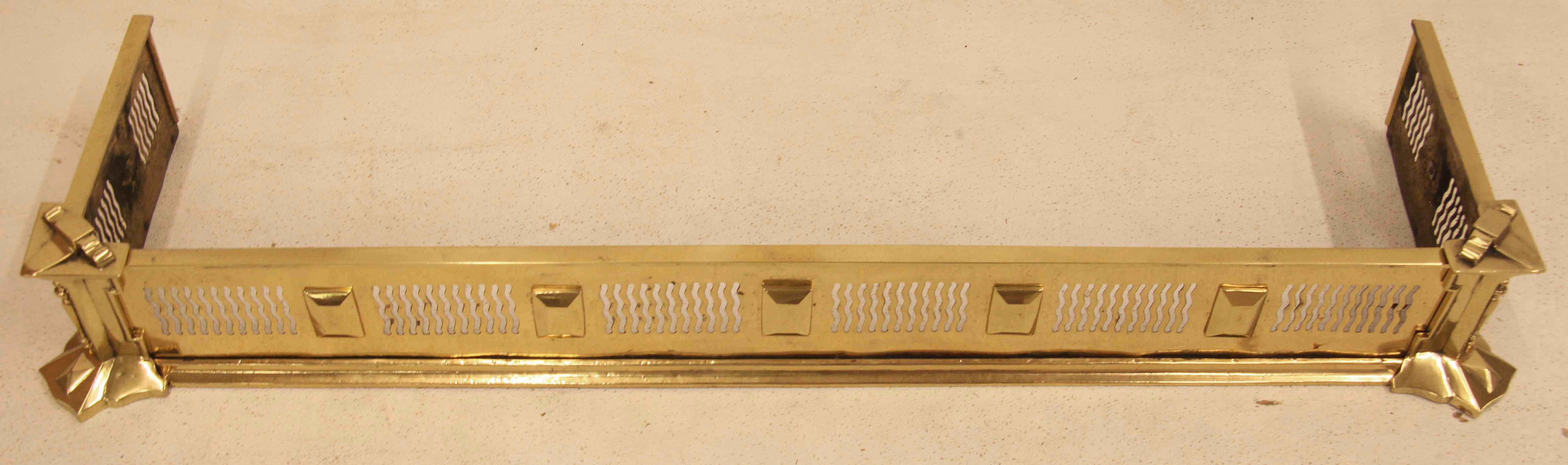 English Brass Fender For Sale 2