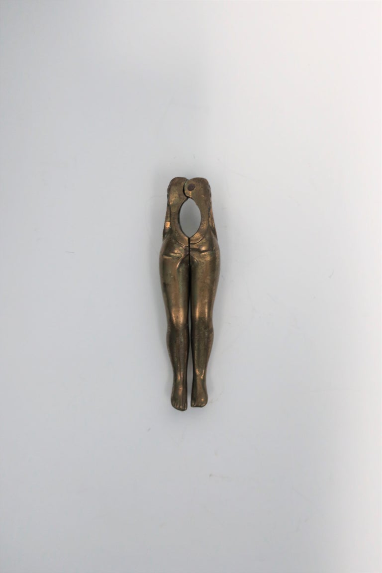 English Brass Figurative Nutcracker at 1stDibs