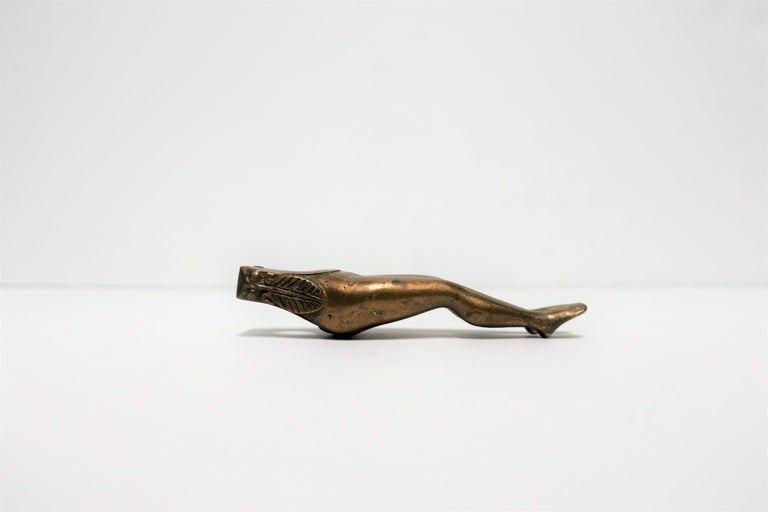 English Brass Figurative Nutcracker at 1stDibs