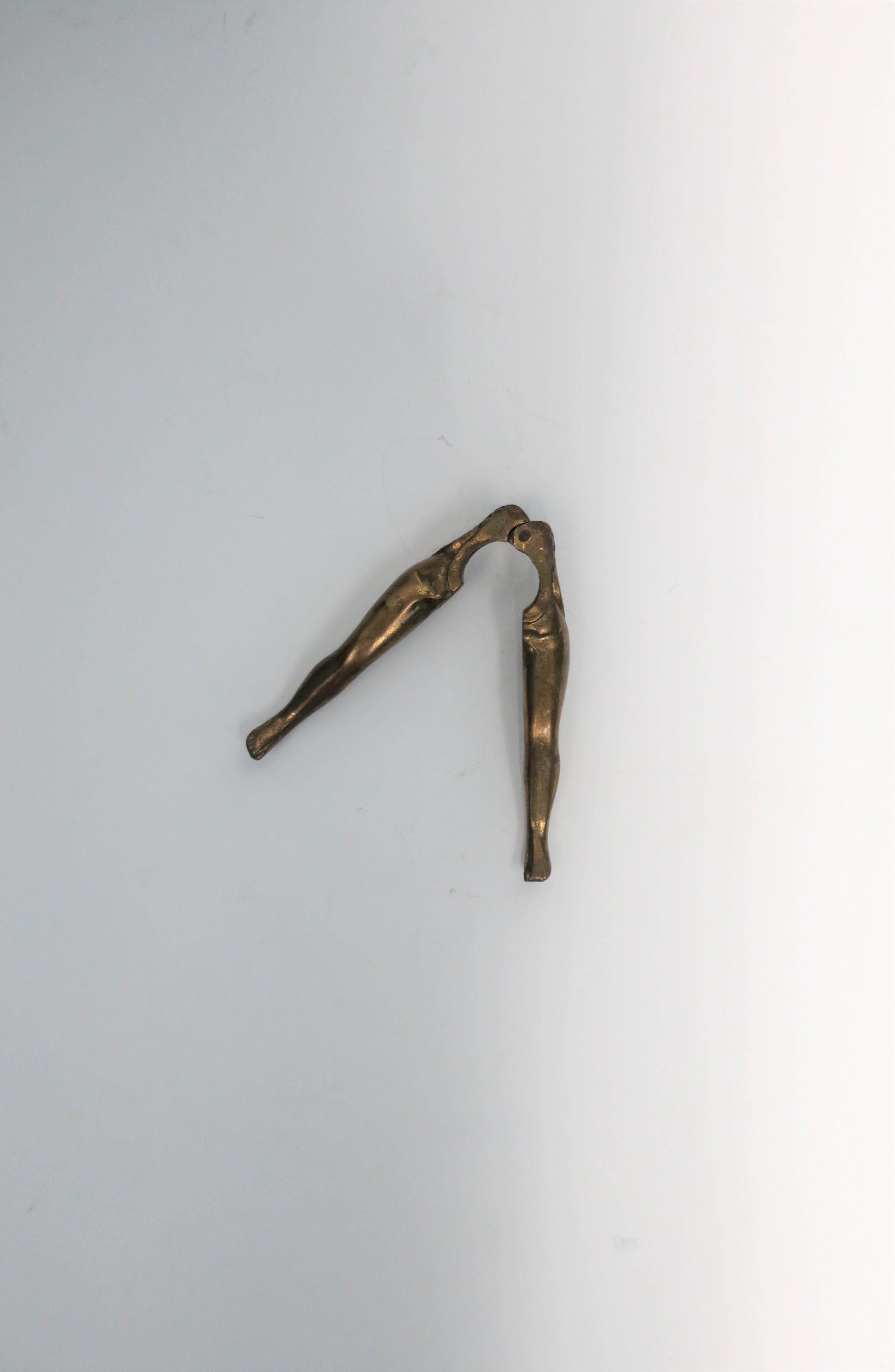 English Brass Figurative Nutcracker 1