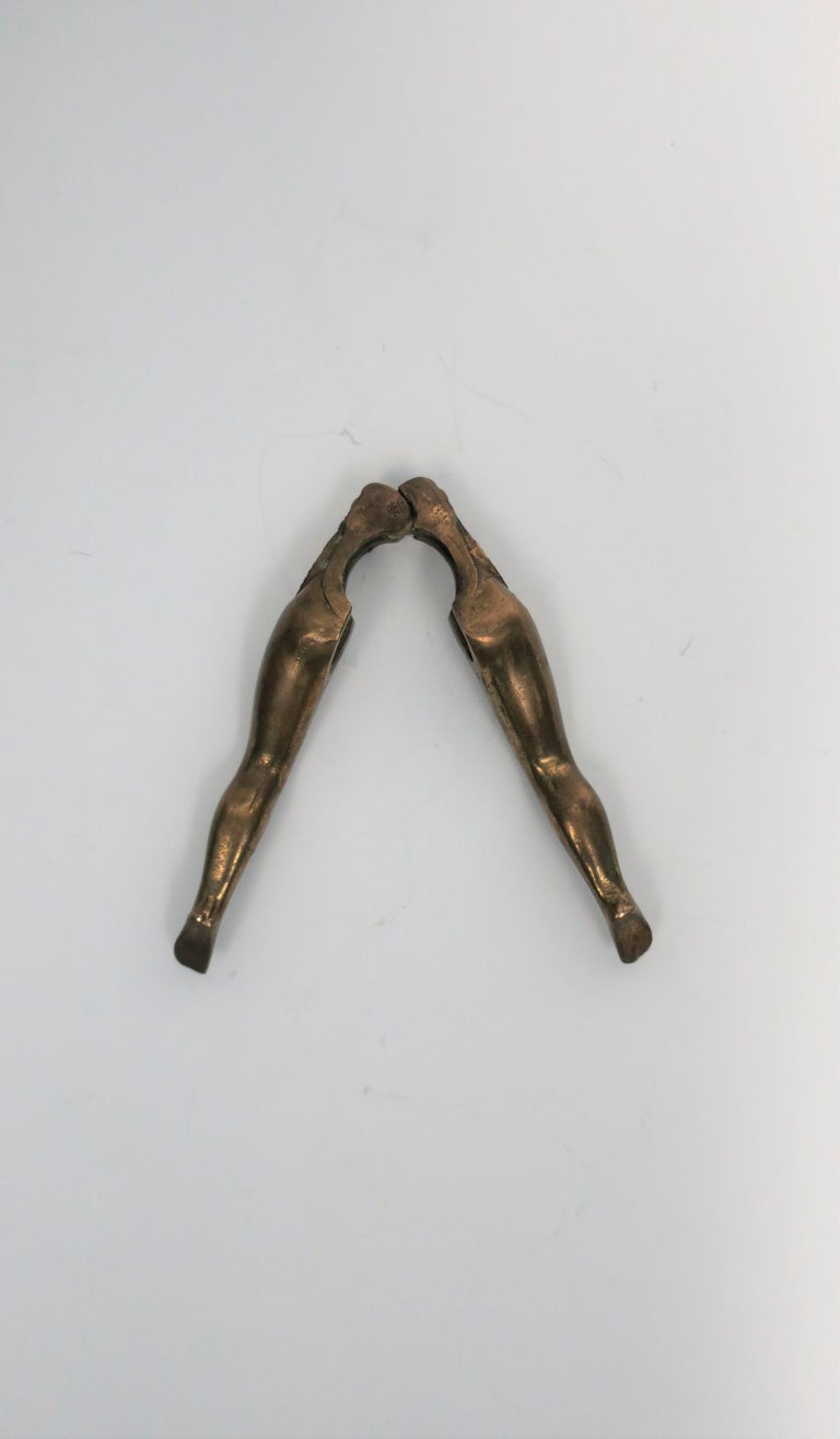 English Brass Figurative Nutcracker at 1stDibs