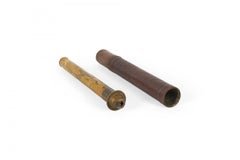 English Brass & Leather Hand Held Telescope