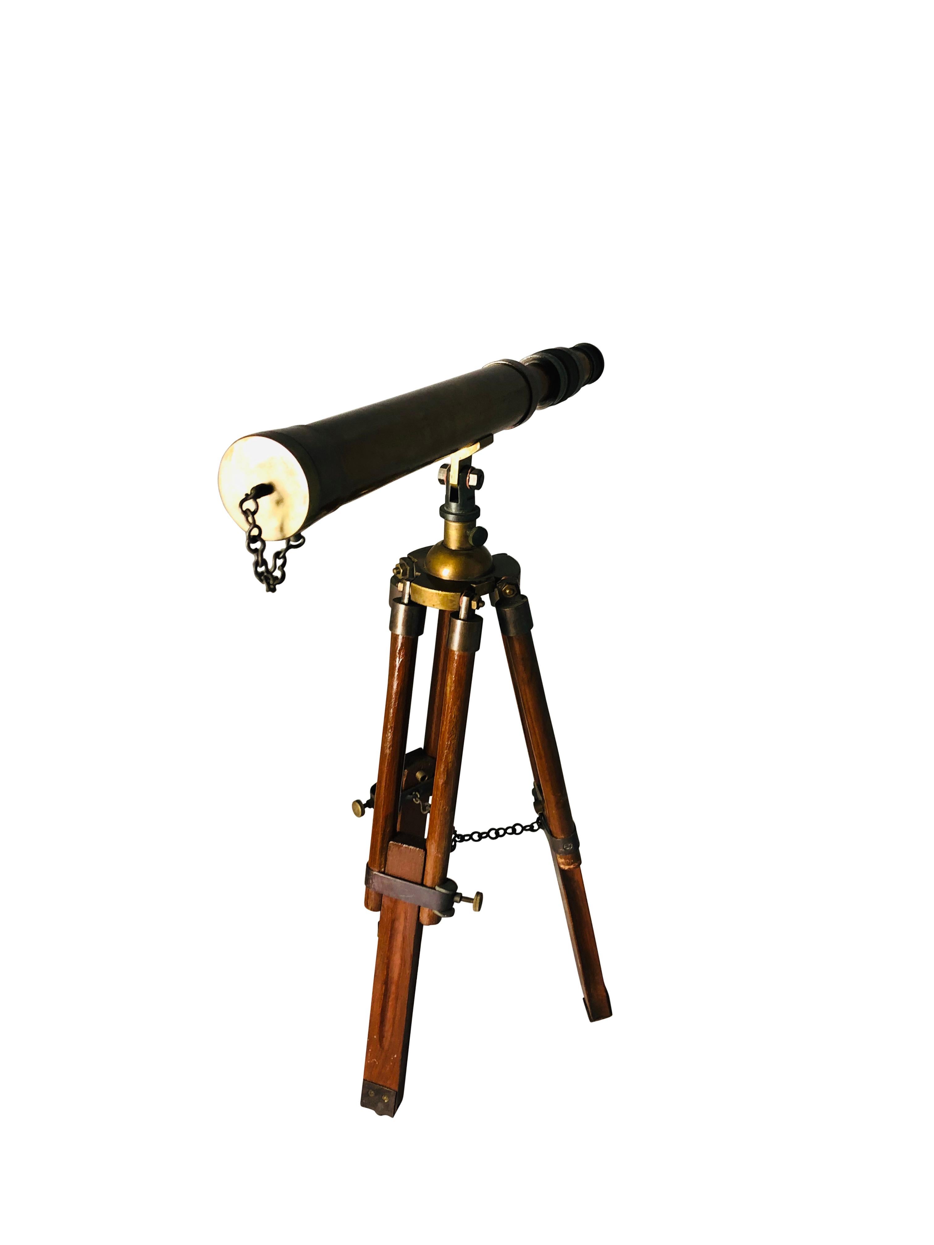 English Brass Telescope, 20th Century For Sale 2