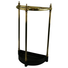 Victorian English Brass and Cast Iron  Umbrella/Cane Stand