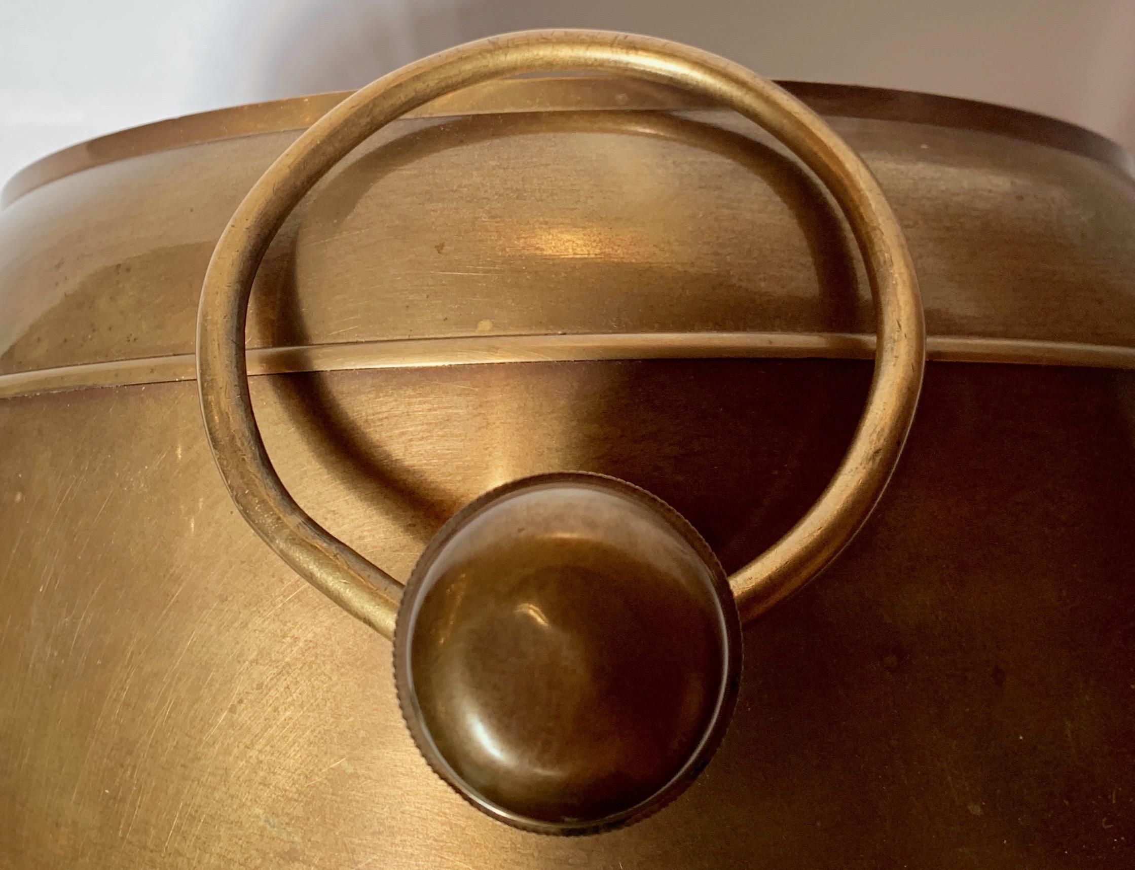 19th Century English Brass World Clock