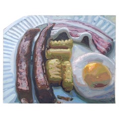 English Breackfast - Olio su tela Studio Massimo Caiafa, Italia 2000