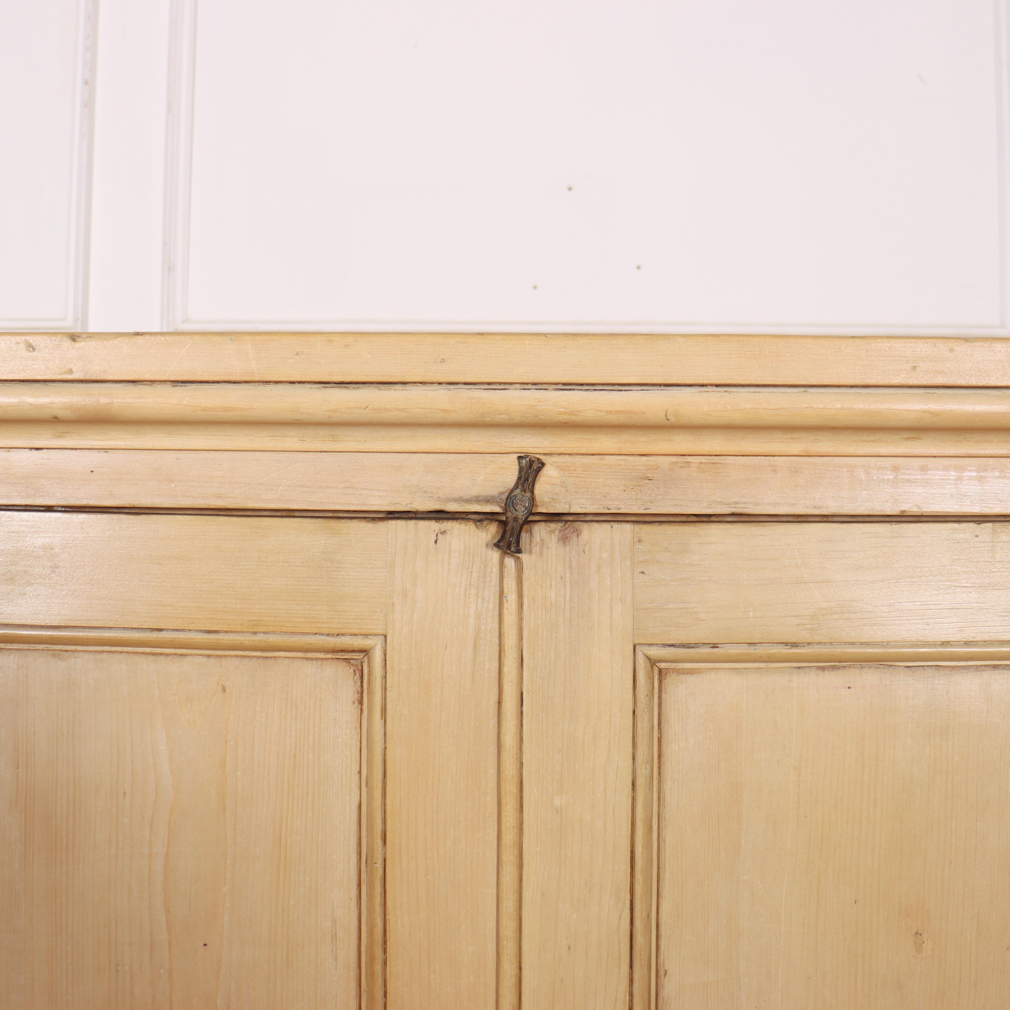 English Breakfront Linen Cupboard For Sale 1