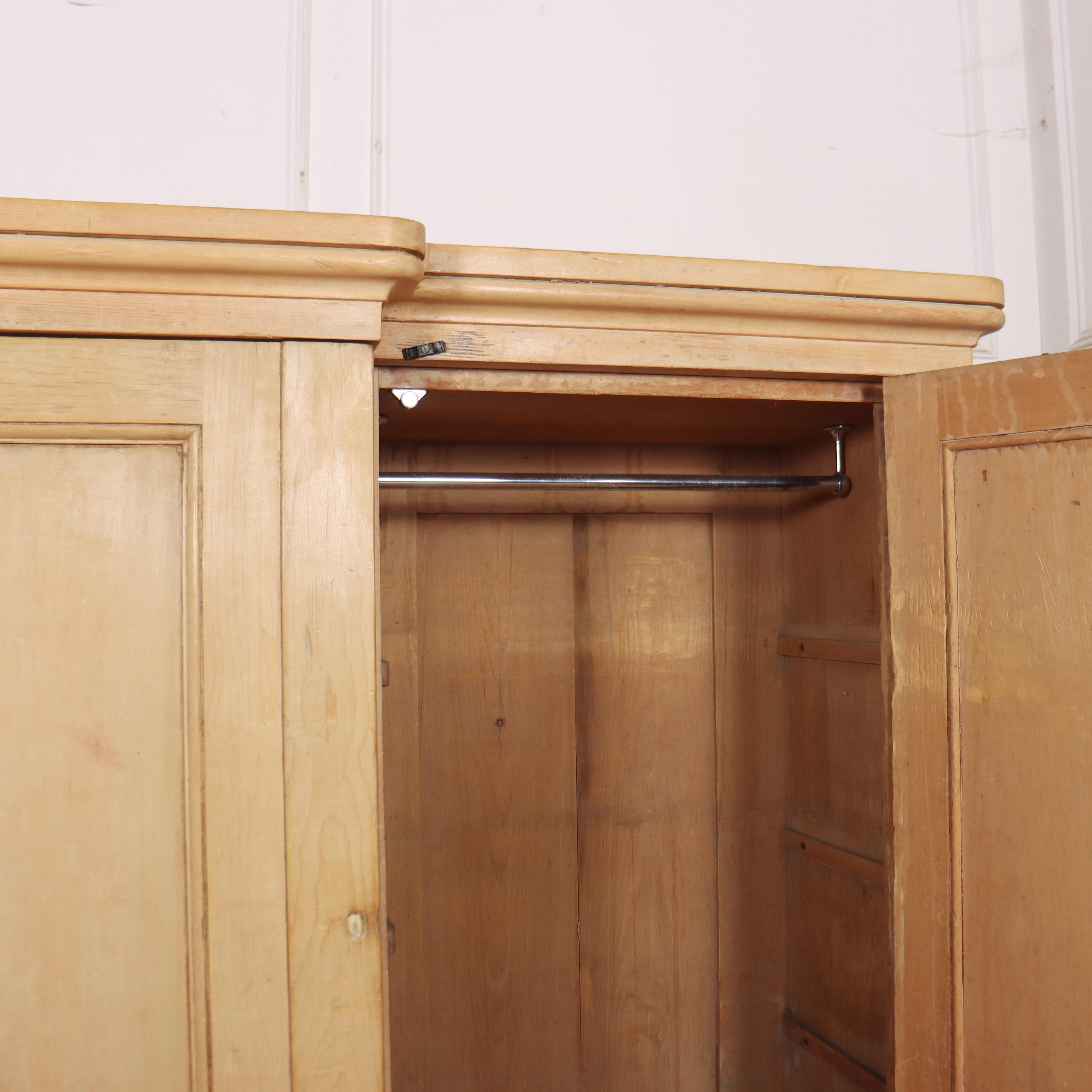 English Breakfront Linen Cupboard For Sale 3