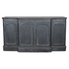 English Breakfront Painted Dresser Base
