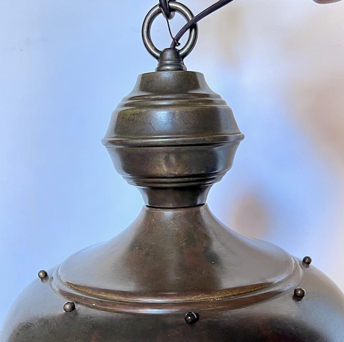 English Bronze Lantern For Sale 5