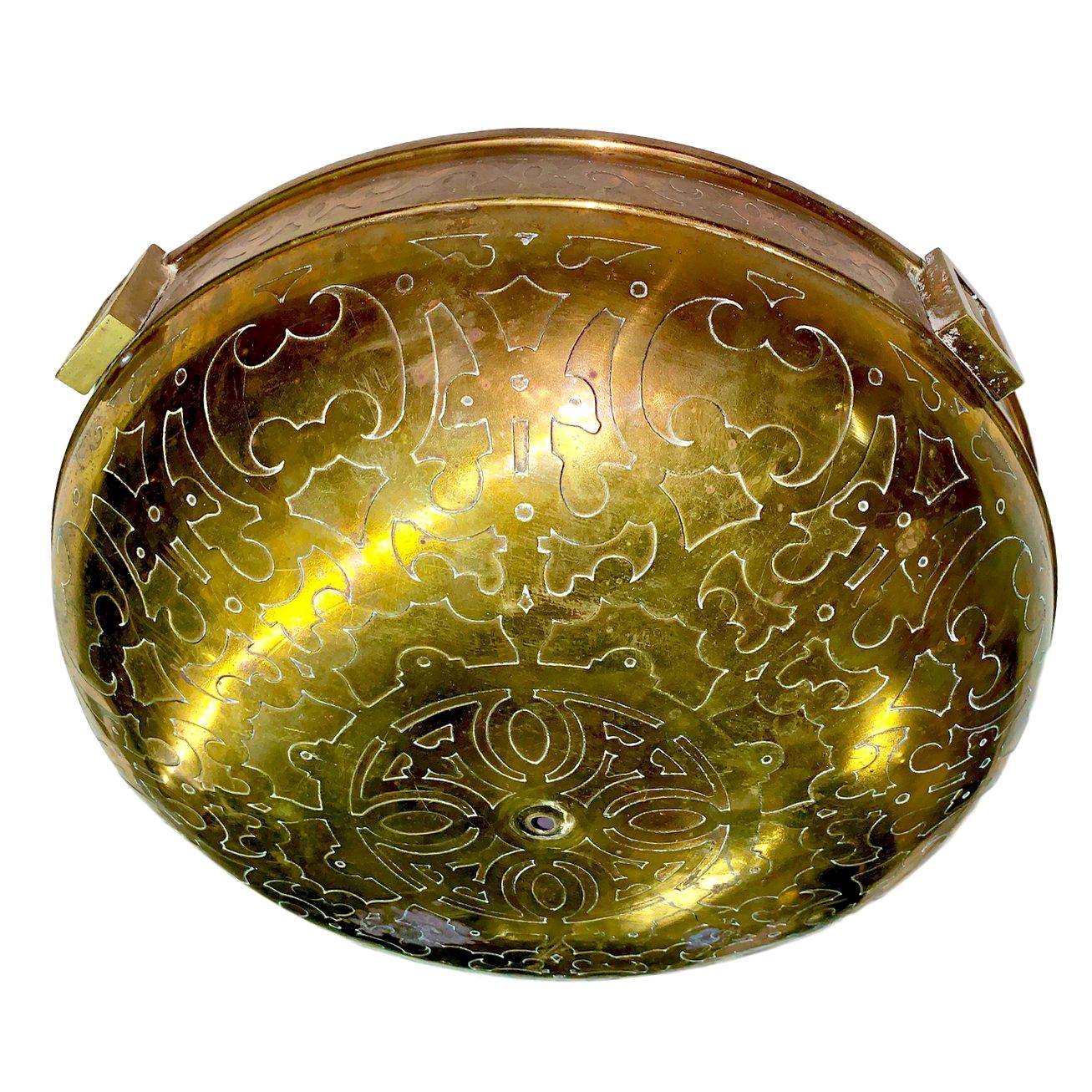 English Bronze Pendant Light Fixture