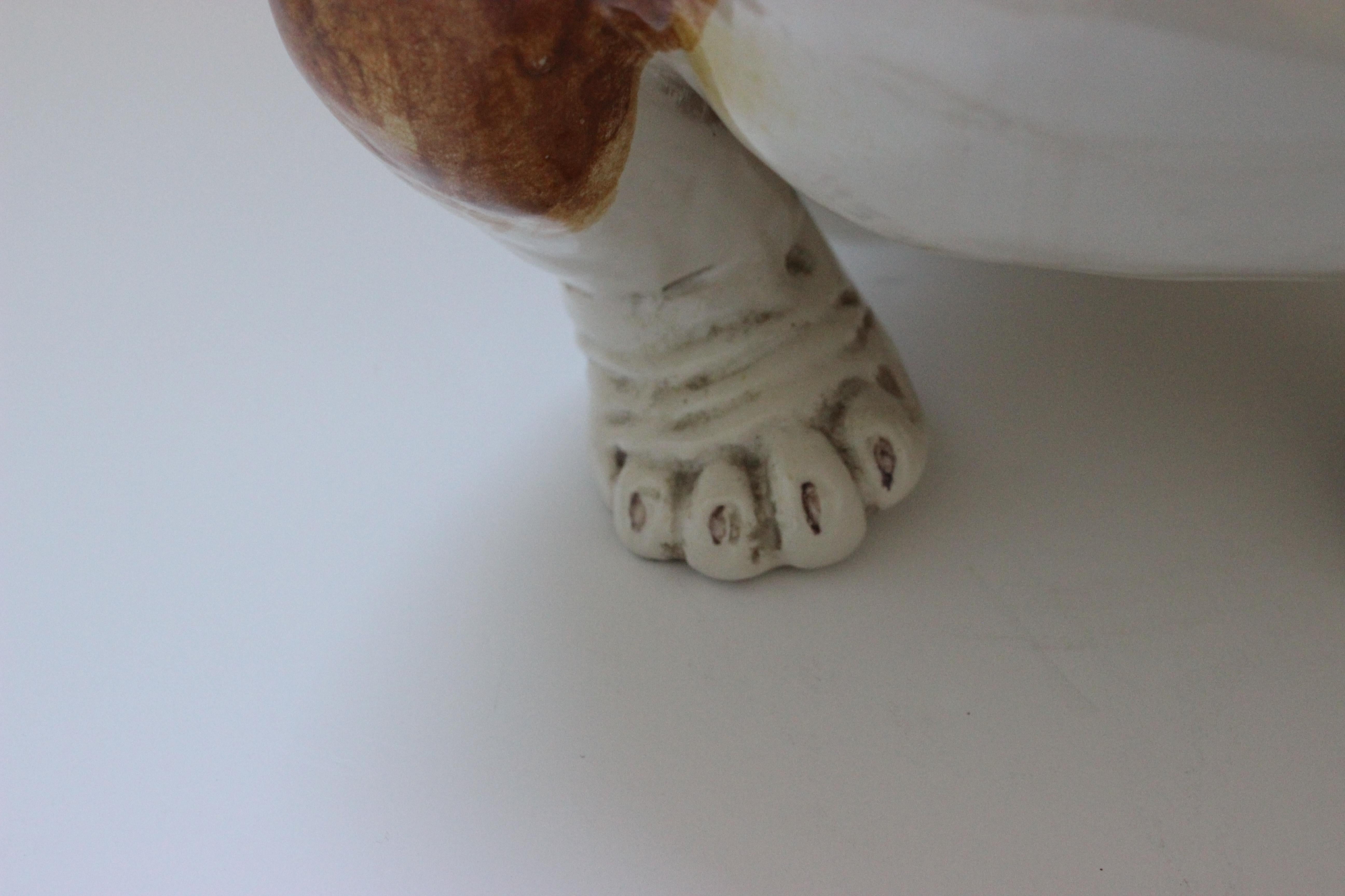 Ceramic English Bulldog Figure 