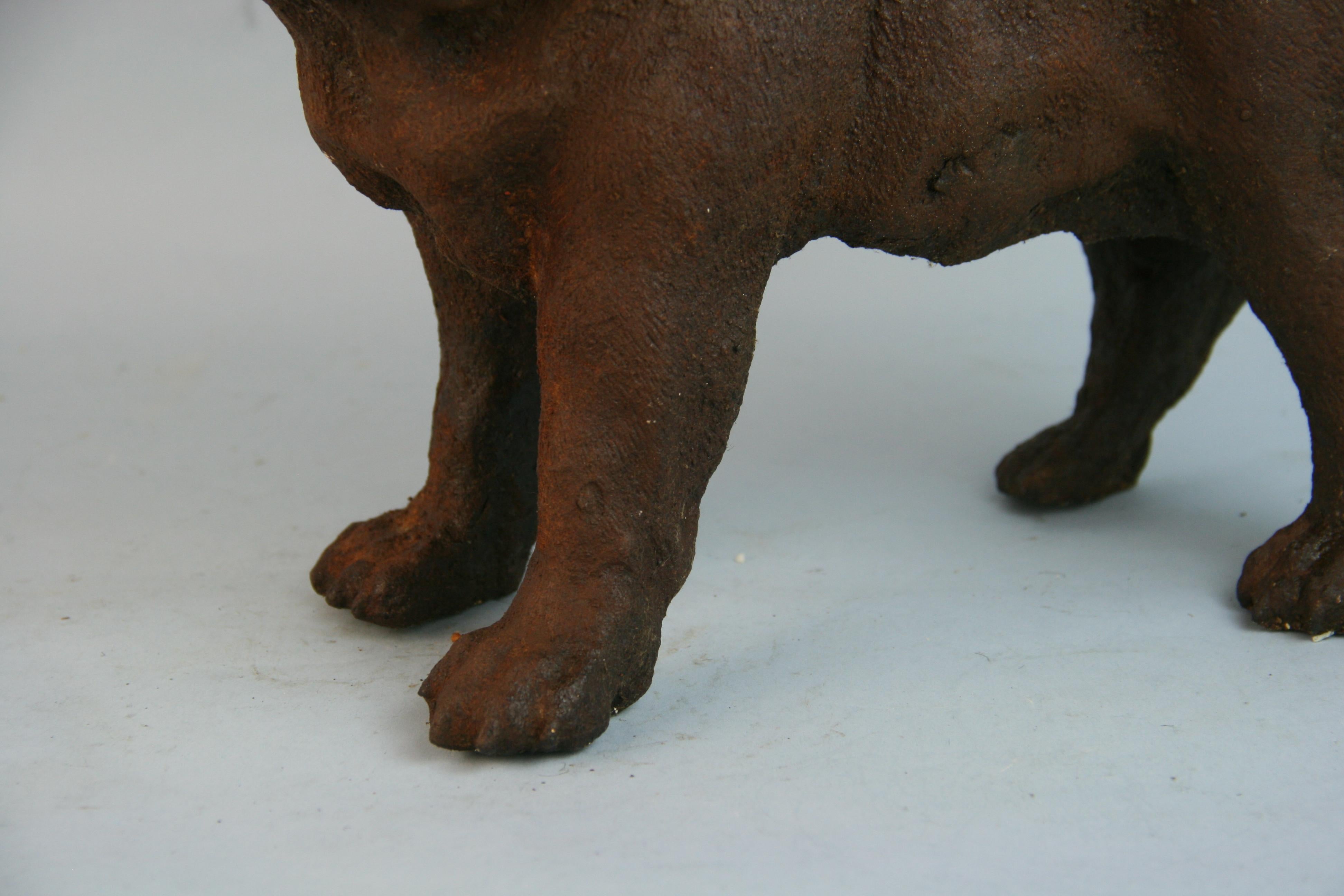 old english bulldog statue