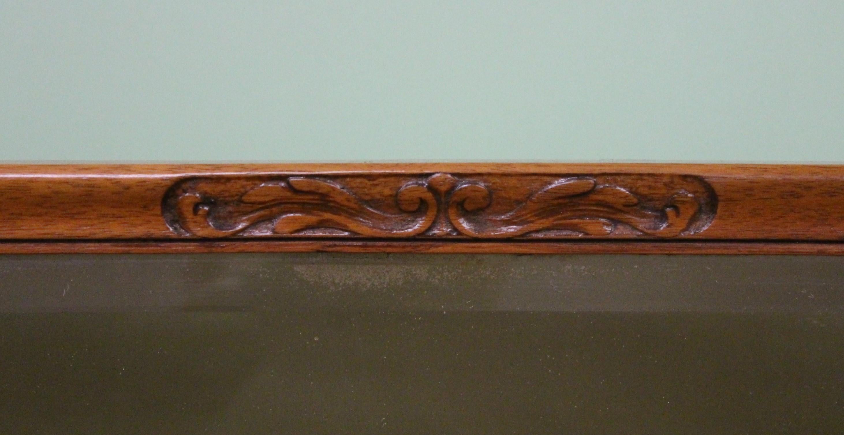 English Burr Walnut Dressing Table by Waring and Gillow For Sale 11