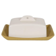 English Butter Dish by Denby Pottery