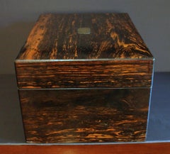 English c. 1835 Coromandel Jewelry Box