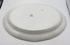 English c. 1891-1911 Wedgwood Onion Pattern Meat Platter