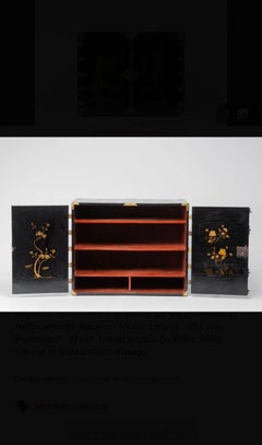 English Cabinet in Lacquer