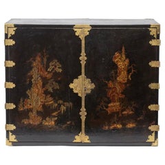 English Cabinet in Lacquer