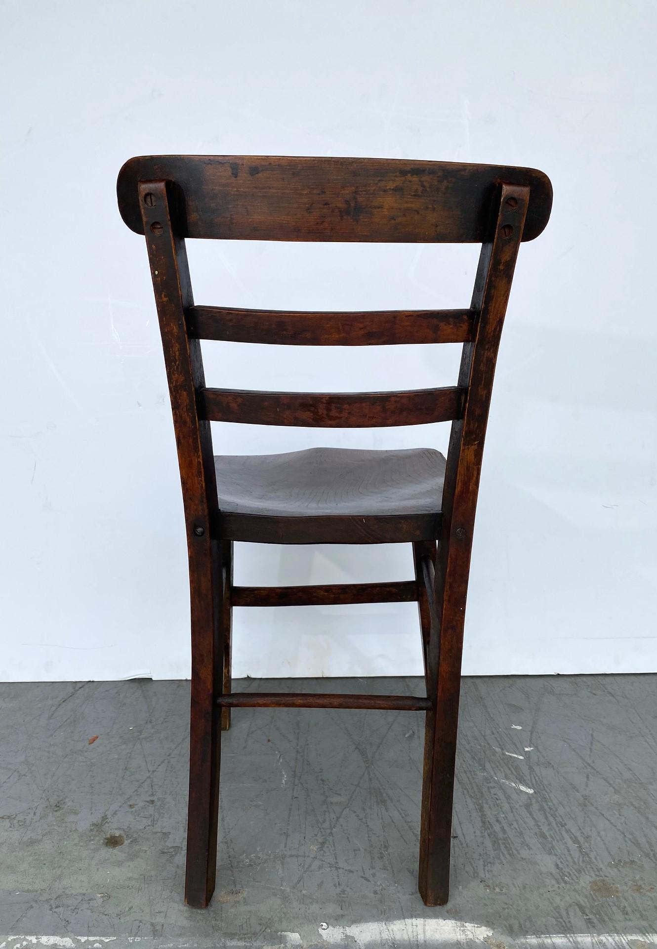 English Cafe Chairs Set of 10 1