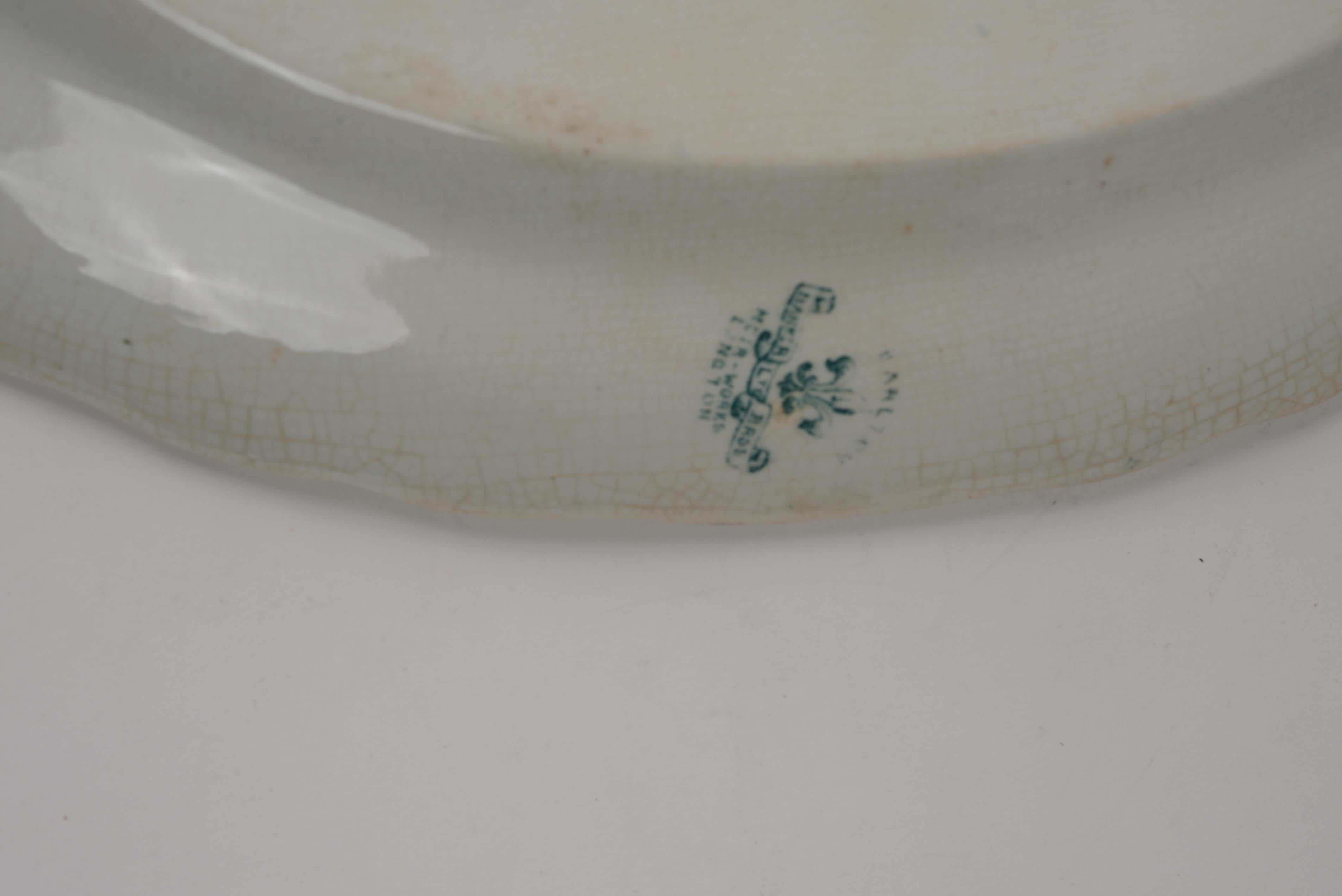 English Carlton 3 Graduated-Sized Platters by Barker Bros, Early 20th Century For Sale 4