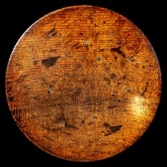 English Carolinian Oak Cricket Table, 17th Century