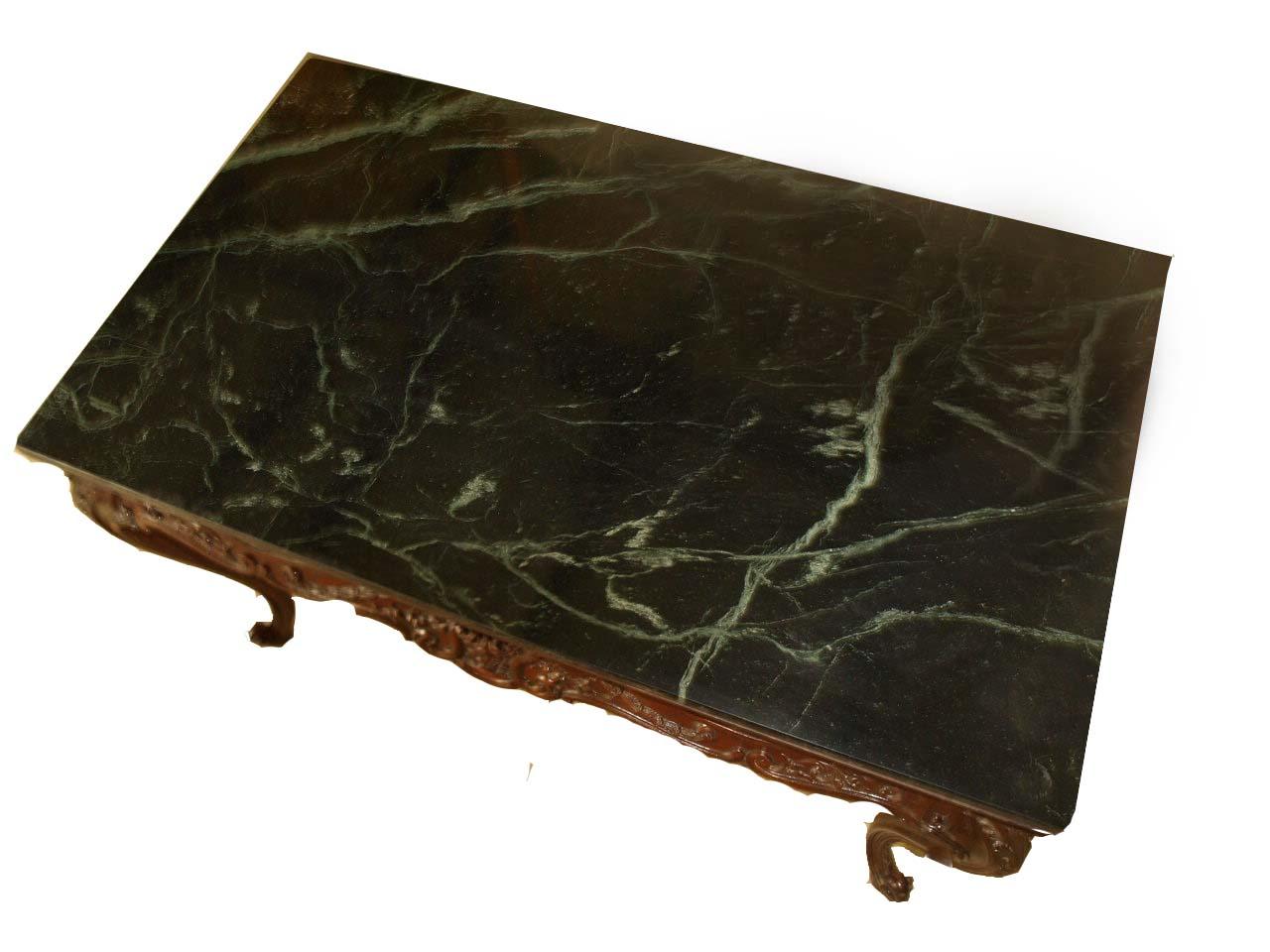 English Carved Marble Top Center Table For Sale 11