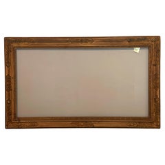English Carved Picture Frame, Early 18th Century Stripped