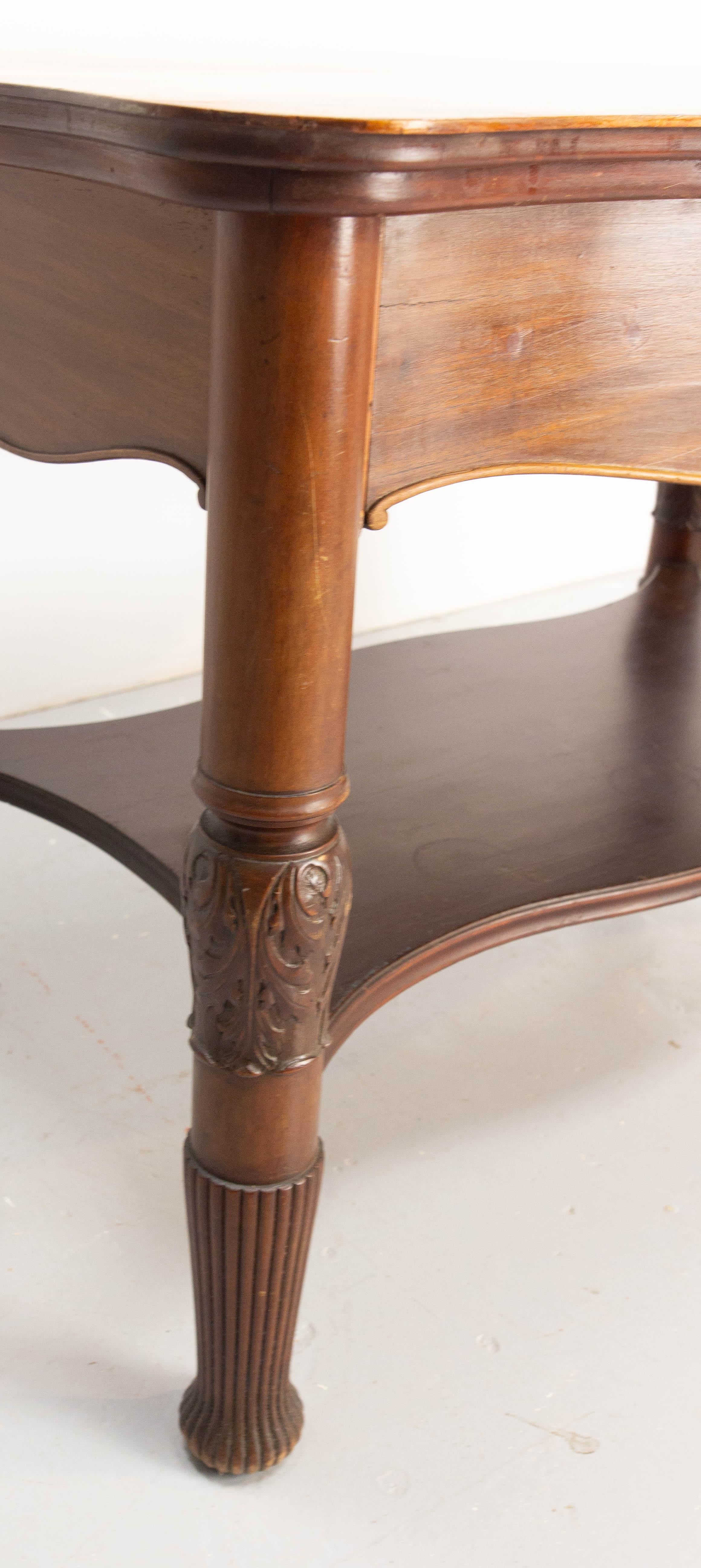 English Carved Side Table, Late 19th Century For Sale 9