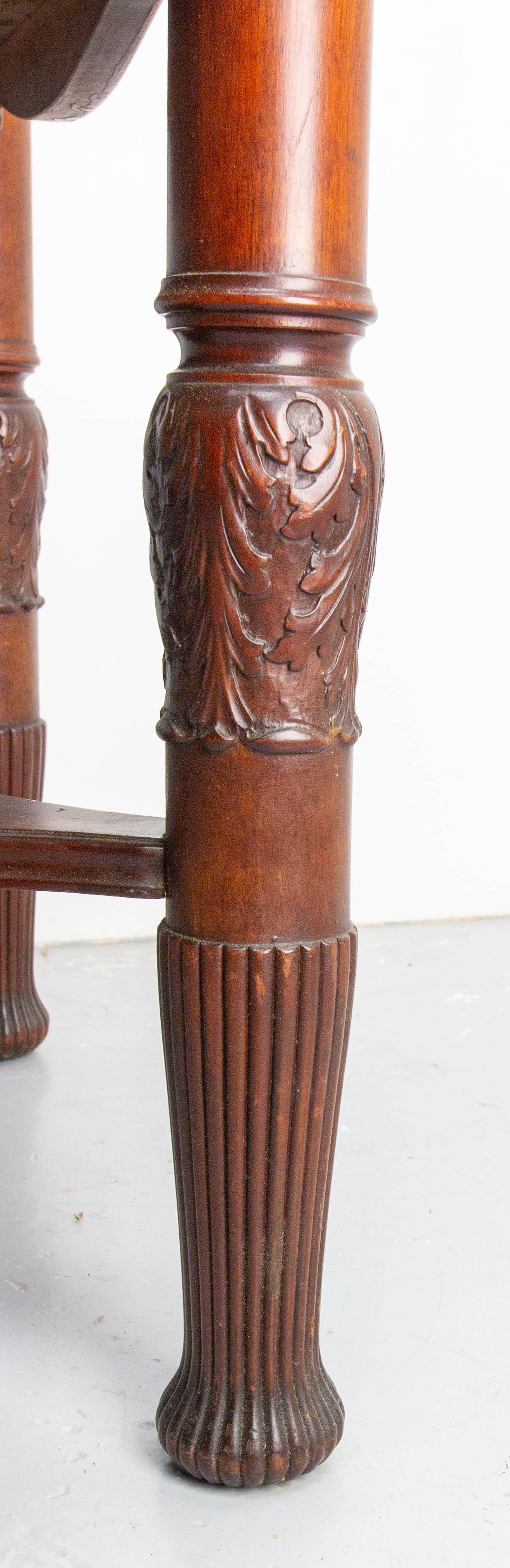 English Carved Side Table, Late 19th Century For Sale 11
