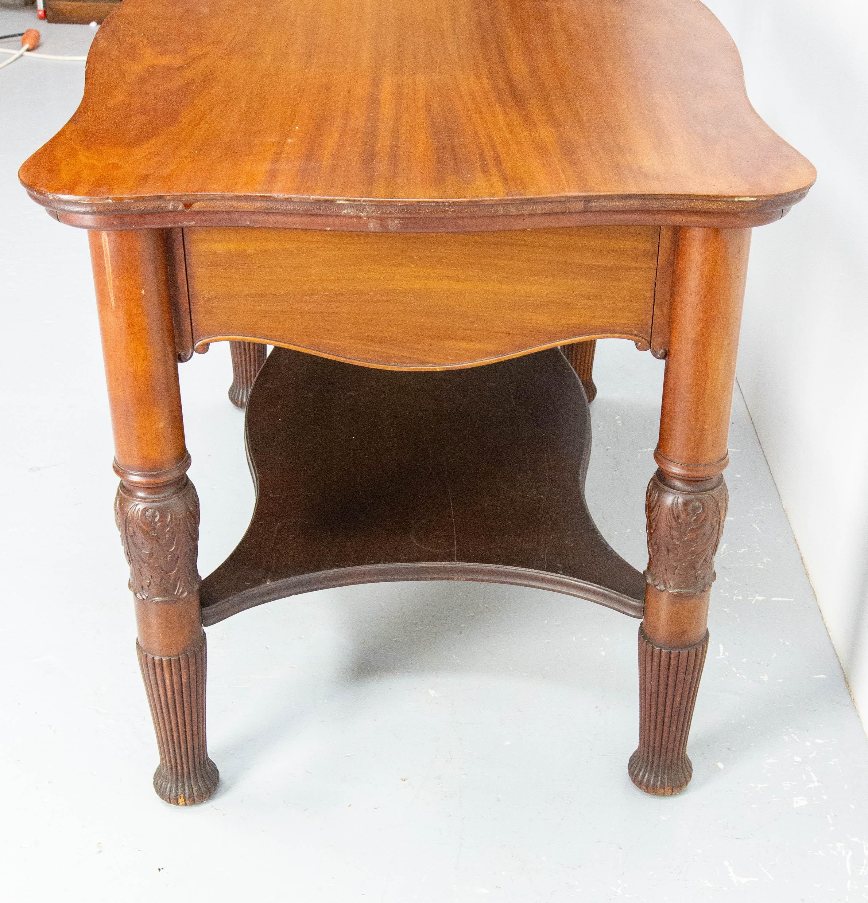 English Carved Side Table, Late 19th Century For Sale 4