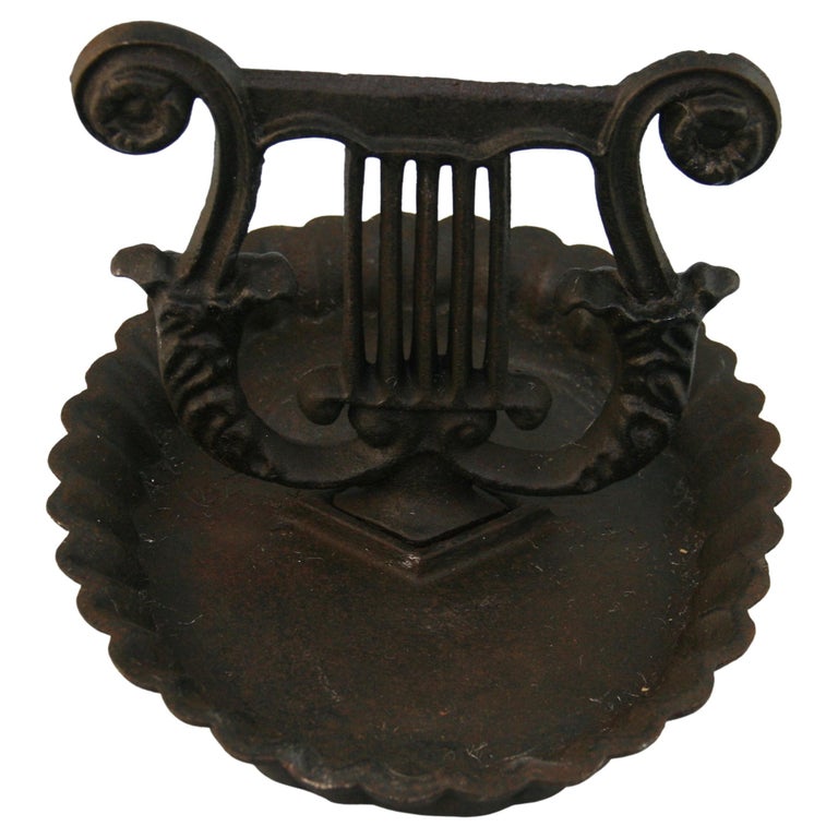 Antique Decorative Boot Scraper, English , Cast Iron, Door Scrape