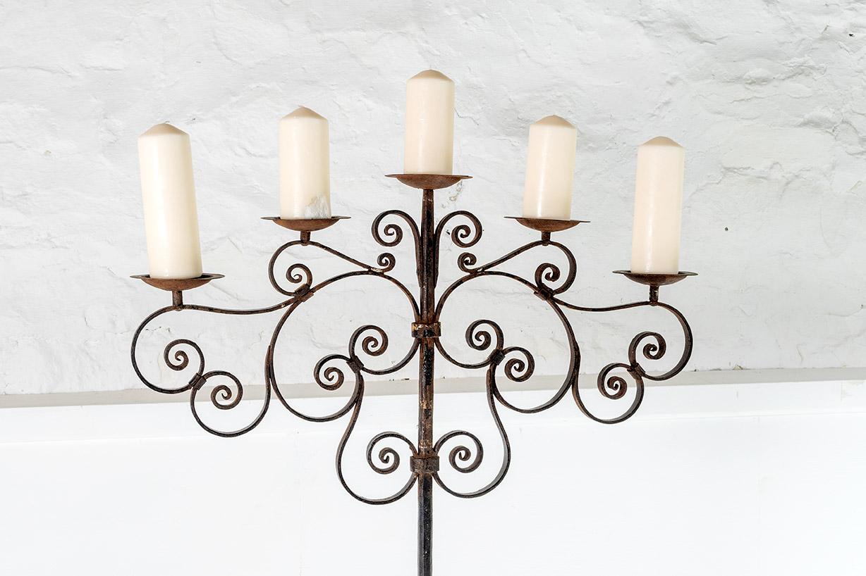 large candle holders for floor