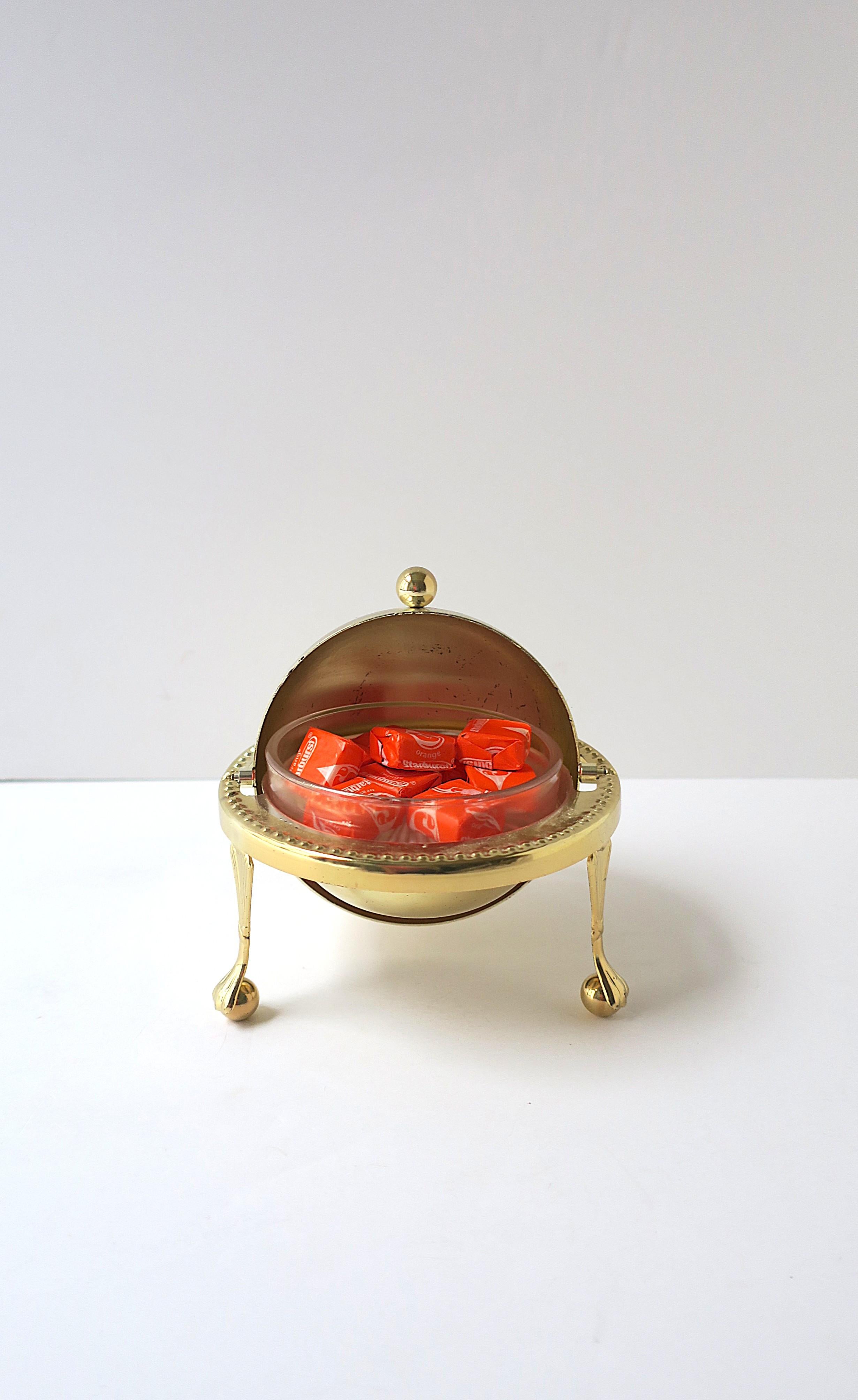 Metal English Caviar Dish For Sale