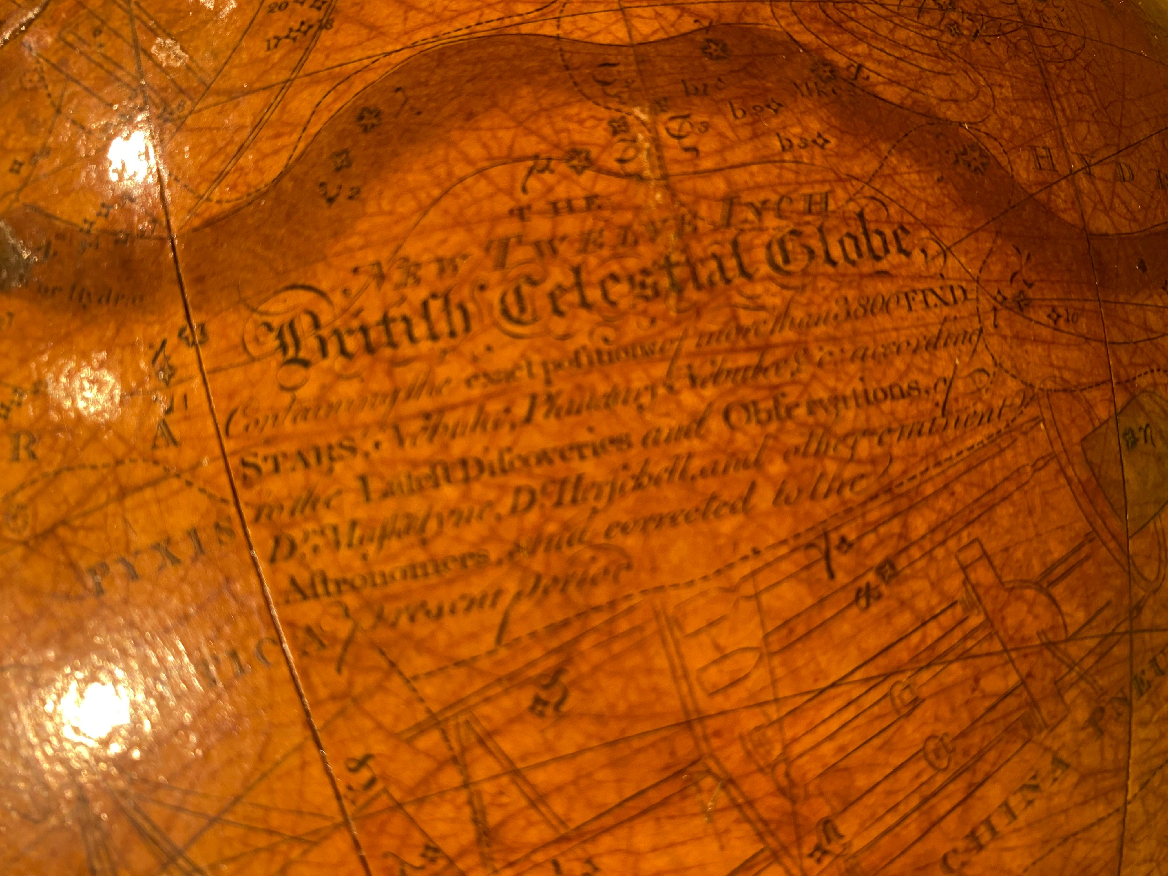 Englischer Celestrial-Tischkugel von R.B Bate, London im Angebot 7