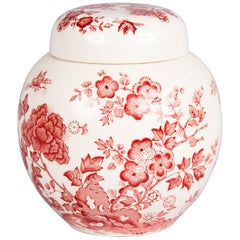 English Ceramic Candy Jar by Mason factory, 1940s