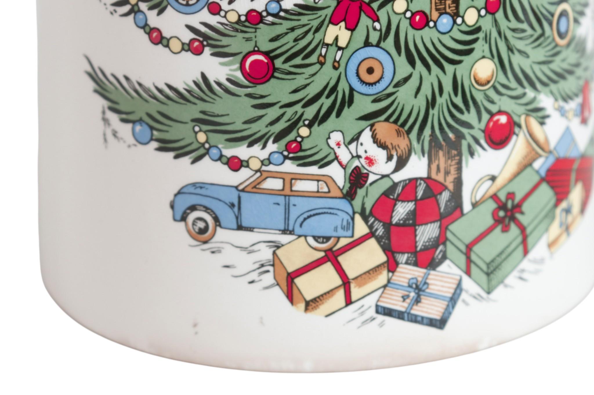 English Ceramic Original Christmas Tree Pitcher For Sale 3