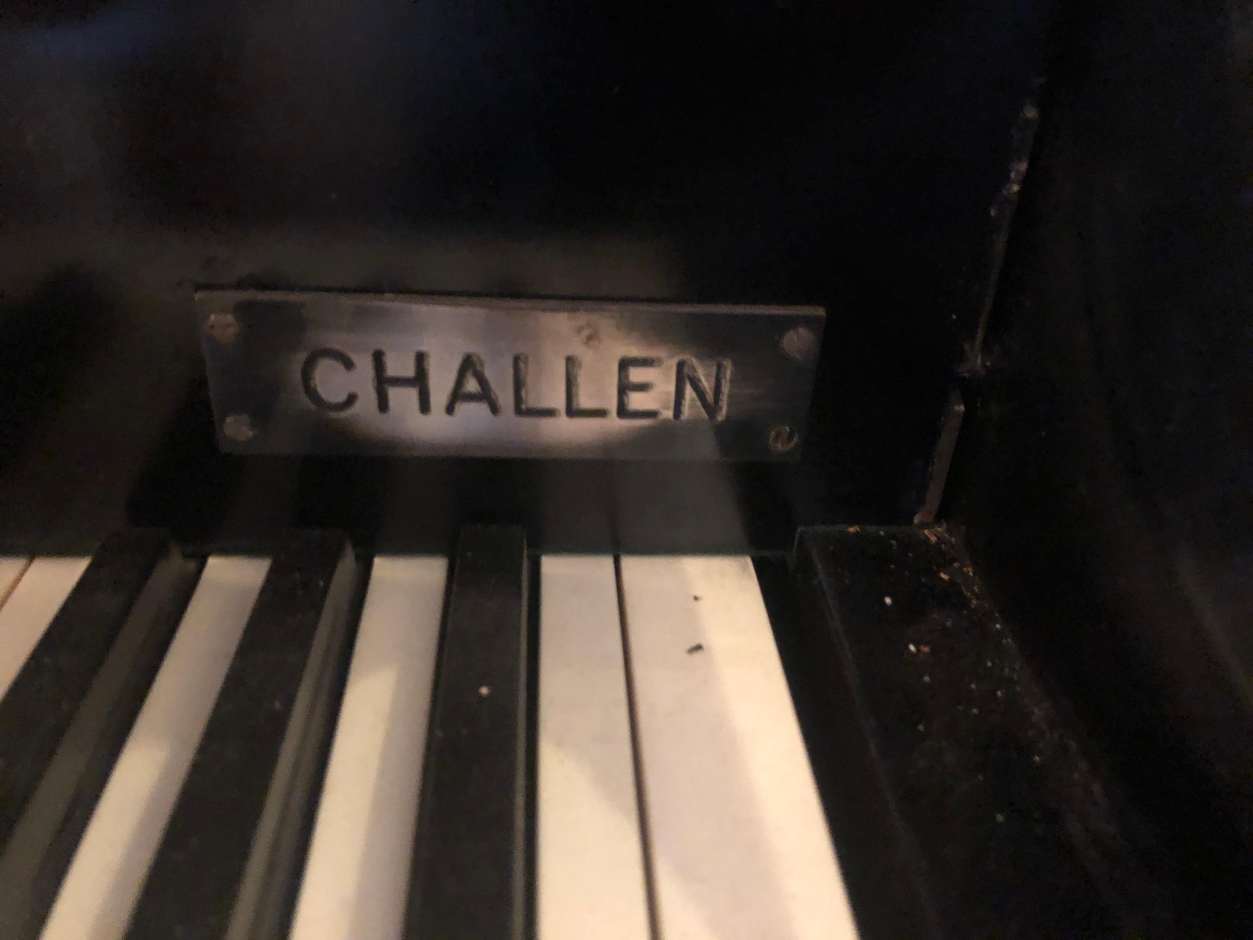 Englisch Challen Chinoiserie dekoriert Baby-Flügel 1