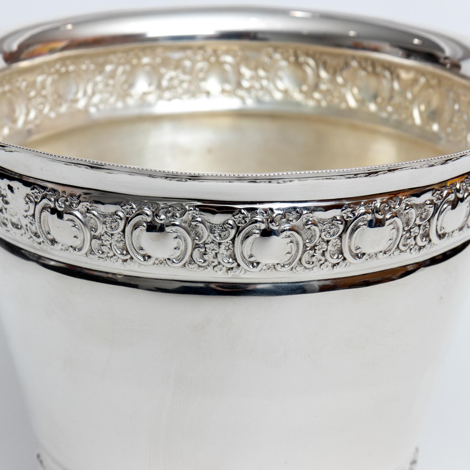 Silver Plate English Champagne Bucket For Sale