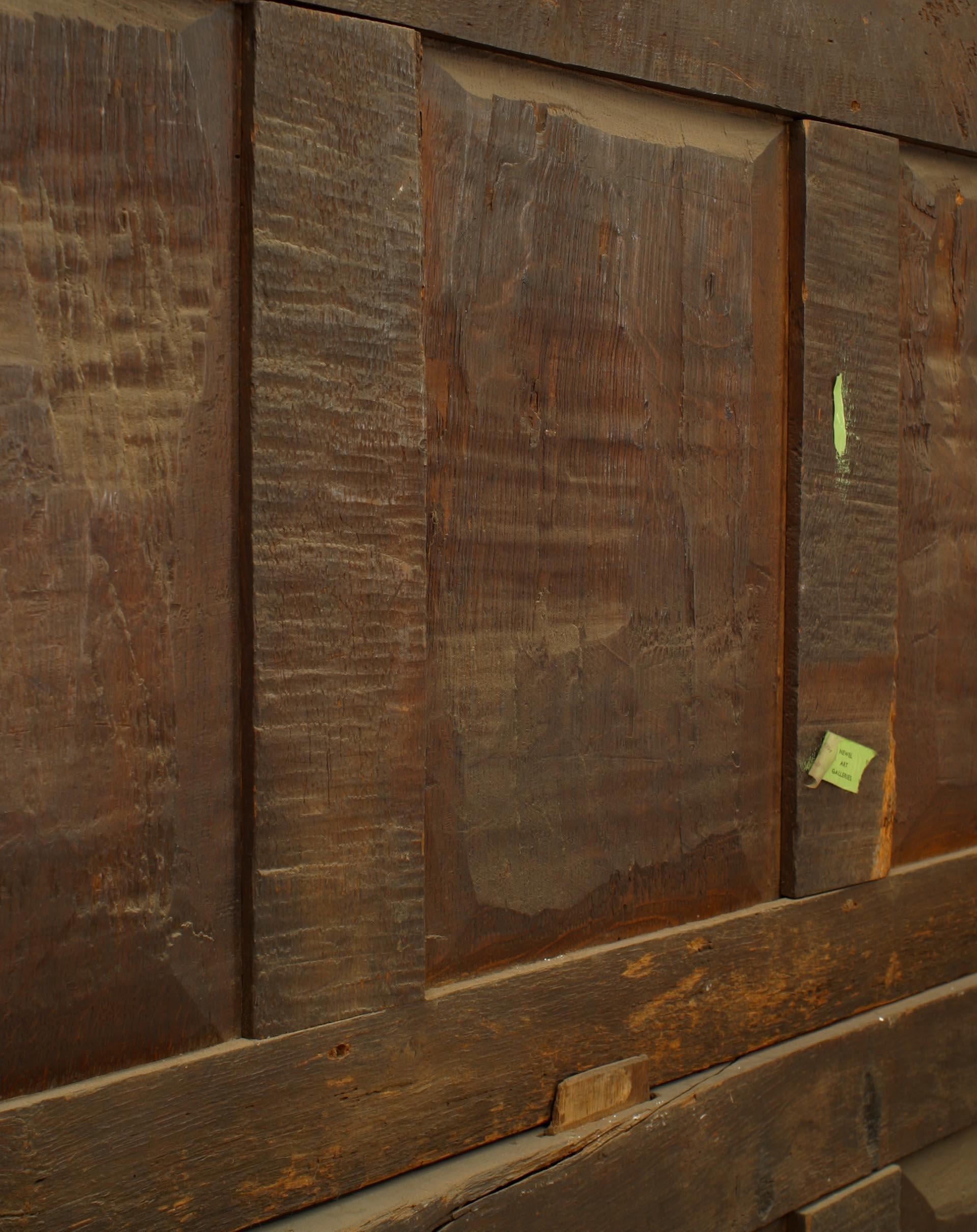 Englisches Eichenholzschrank im Charles-II.-Stil 5