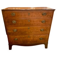 English chest of drawers mahogany 19 th century