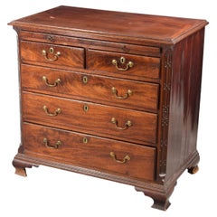 English Chest of Drawers, Mahogany, Etc, 18th Century