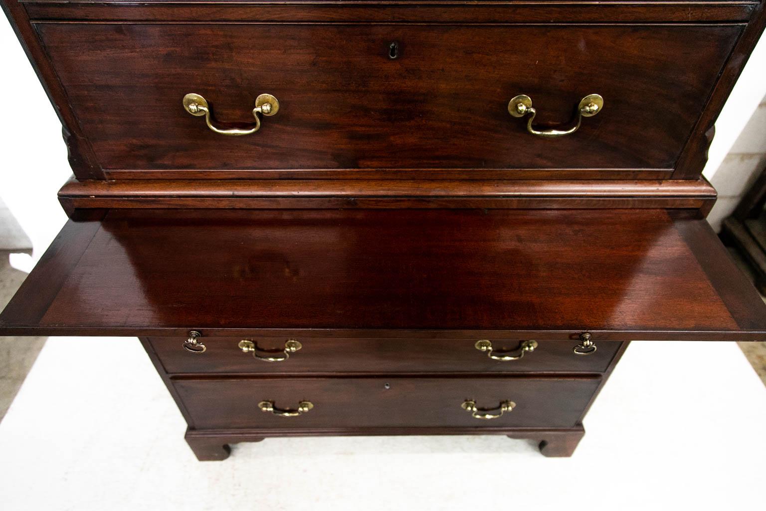 Mid-18th Century English Chest on Chest