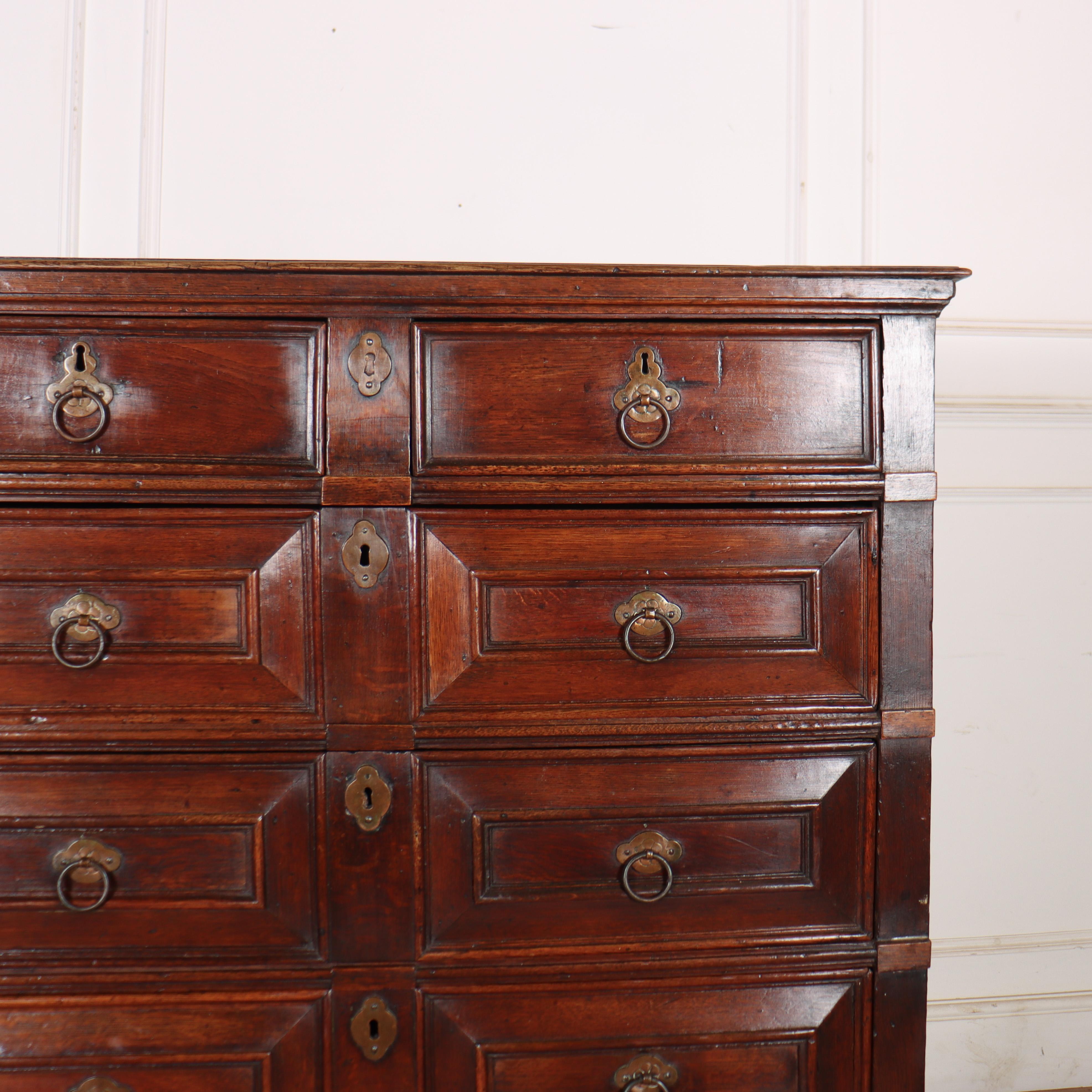 George III English Chest on Stand For Sale