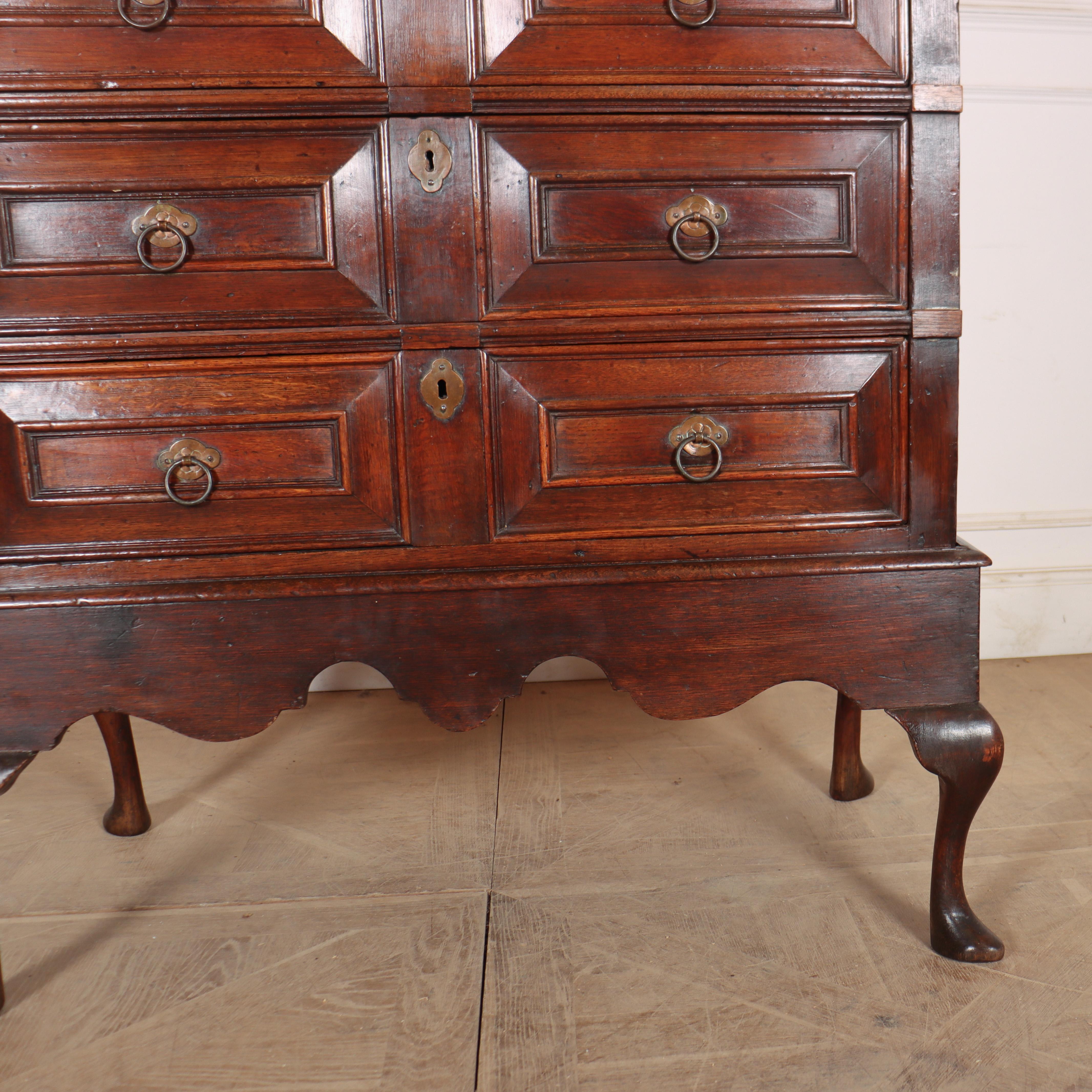 English Chest on Stand In Good Condition For Sale In Leamington Spa, Warwickshire